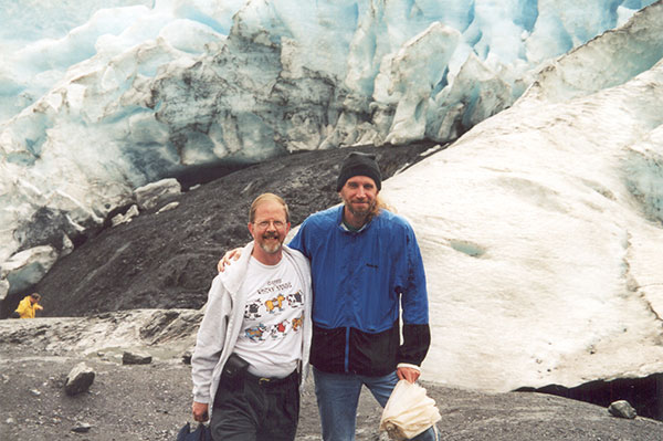 Gary and David at Kenai Fjords National Park