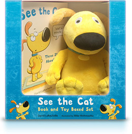 See the Cat Book and Toy Boxed Set